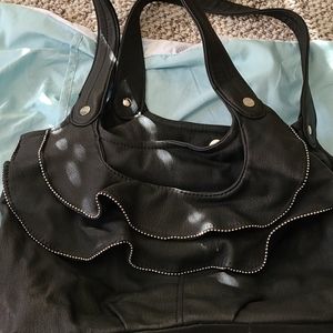 Black handbag